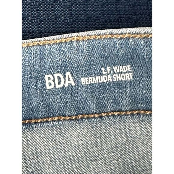 Warp + Weft Women’s Bermuda Blue Jean Shorts Size 6/28 - Picture 7 of 10